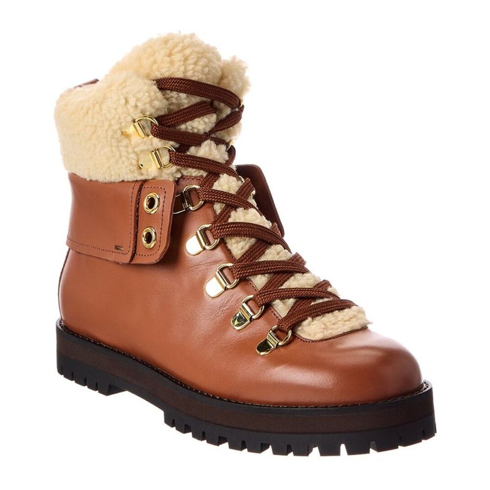 Odissi Leather Boot, Brown